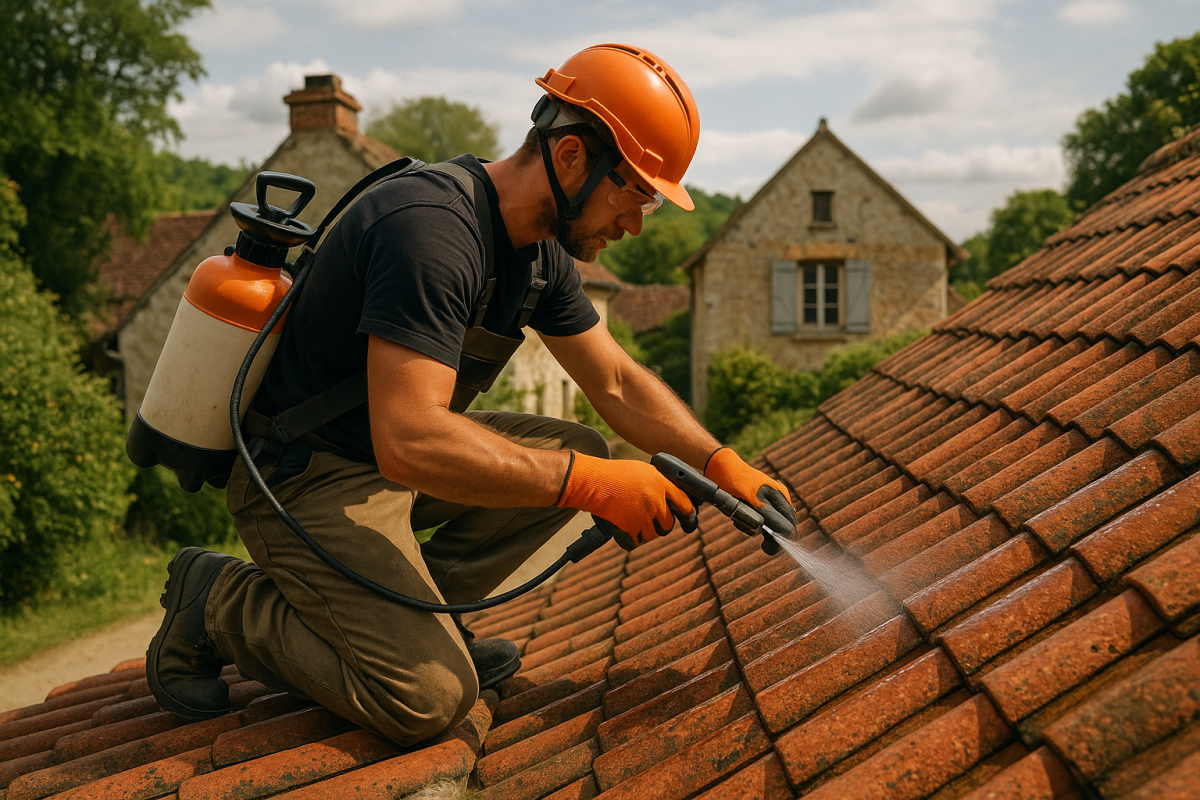 Traitement hydrofuge de toiture : gagnez 10 ans de durabilité